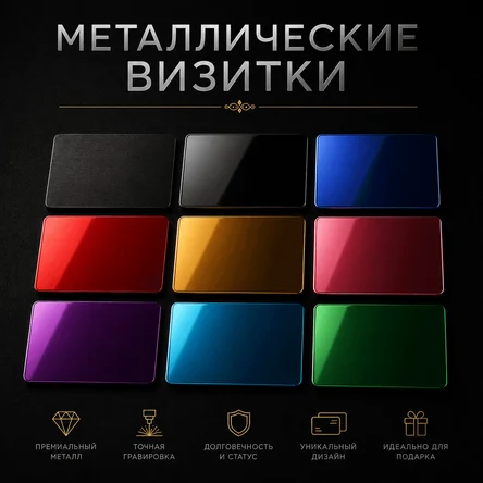Металлические визитки